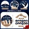 60 Pcs Nativity Scene Christmas Tree Ornament Christian Religious Ornaments Bulk Round Nativity Xmas Tree Hanging Wooden Decorations for Garden Yard Outdoor Home